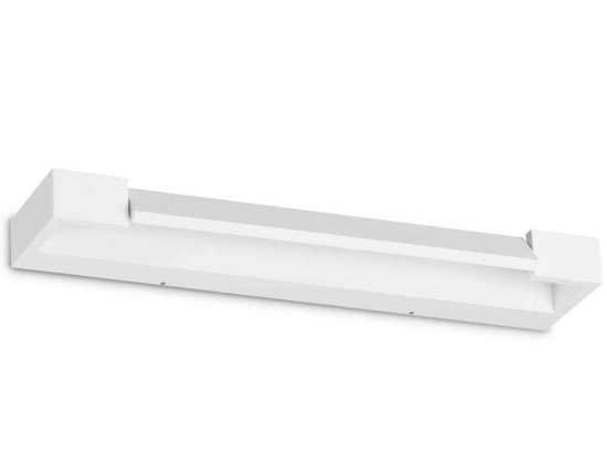 Φωτιστικό Τοίχου - Απλίκα Balance 287560 45x10x4cm Led 1450lm 12W 3000K White Ideal Lux