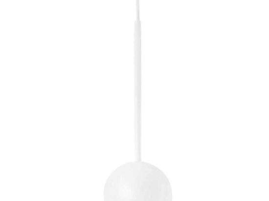 Φωτιστικό Οροφής Archimede Sfera 310602 Φ9x37,5cm Led 250lm 4W 3000K White Ideal Lux