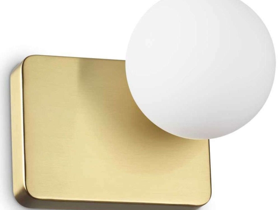 Φωτιστικό Τοίχου - Απλίκα Penta 314334 19x15x16cm 1xG9 4W Brass Ideal Lux