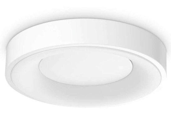 Φωτιστικό Οροφής - Πλαφονιέρα Planet 312323 Φ30x5cm Led 1550lm 17W 3000K White Ideal Lux
