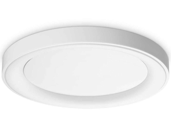 Φωτιστικό Οροφής - Πλαφονιέρα Planet 312378 Φ60x5cm Led 3000lm 33W 3000K White Ideal Lux