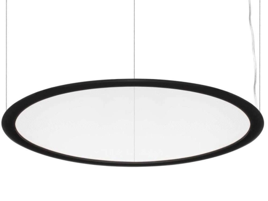 Φωτιστικό Οροφής Orbit 314013 Φ63x25,5/205,5cm Led 6200lm 38W 3000K Black Ideal Lux