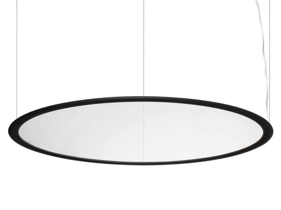 Φωτιστικό Οροφής Orbit 314037 Φ93x25,5/205,5cm Led 9100lm 61W 3000K Black Ideal Lux
