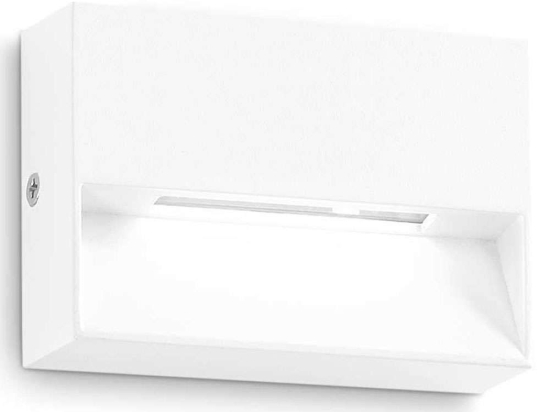 Φωτιστικό Τοίχου - Απλίκα Dedra 316901 10x3x6,6cm Led 160lm 1,5W 3000K White Ideal Lux