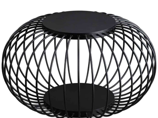 Φωτιστικό Δαπέδου Djambe 293424 Φ74x40,5cm Led 2300lm 18W 3000K Black Ideal Lux