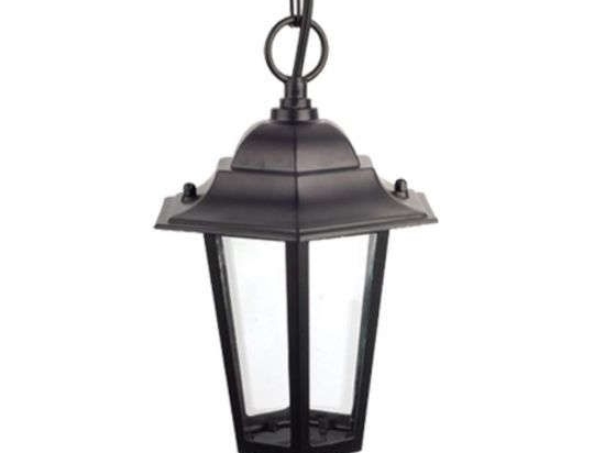 Φωτιστικό Οροφής Κρεμαστό HI6025B Black Aca
