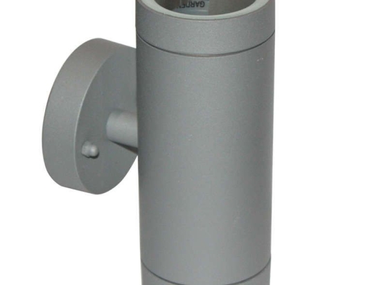Φωτιστικό Τοίχου - Απλίκα 2 Δέσμεων HI7031G Grey Aca
