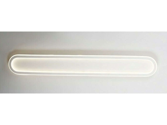 Φωτιστικό Οροφής - Πλαφονιέρα Solo BR20LEDC100WHD 52W Led 100x14x6cm White Aca Μέταλλο