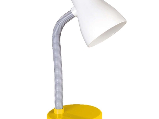 Φωτιστικό Γραφείου SF1211Y 1ΧE27 Yuppie Yellow-White Aca