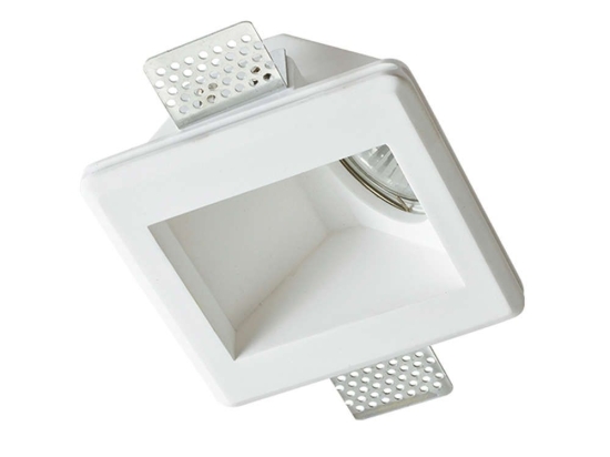 Φωτιστικό Οροφής - Σποτ Χωνευτό Washer Trimless G90061C Luminaire Oden GU10 Τετράγωνο White Aca