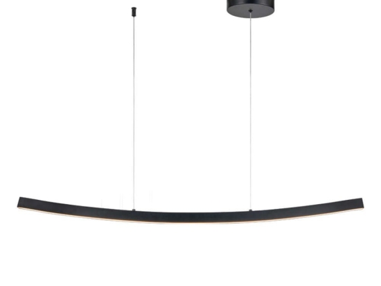 Φωτιστικό Οροφής - Ράγα Naava YL1721LEDPBK 20W Led 102X15X110cm Black Aca