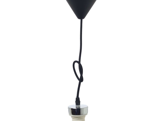 Φωτιστικό Οροφής Ανάρτηση 2800BB E27 Black Aca