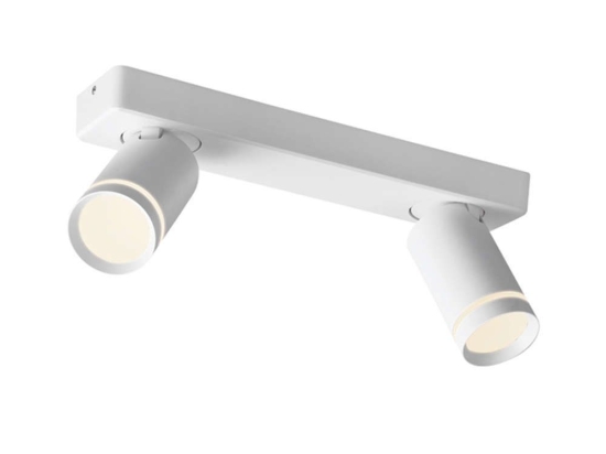 Φωτιστικό Οροφής - Σποτ Divino RA3632SWH 2xGU10 32x7x13,5cm White Aca