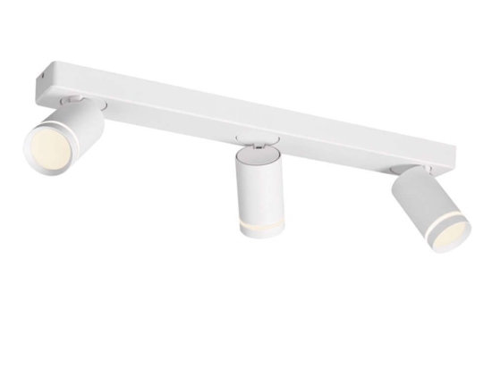 Φωτιστικό Οροφής - Σποτ Divino RA3633SWH 3xGU10 54x7x13,5cm White Aca