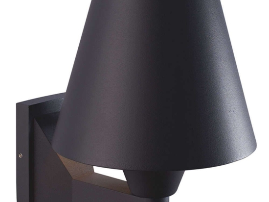 Φωτιστικό Τοίχου - Απλίκα LG2121G 17,5x22,2x22,2cm 1xE27 15W IP65 Dark Grey Aca Αλουμίνιο,PC