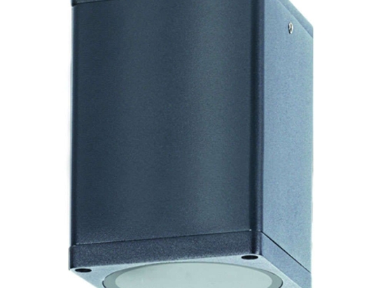 Φωτιστικό Οροφής - Σποτ LG2402E27G 12x17cm 1xE27 35W IP65 Dark Grey Aca Αλουμίνιο,Γυαλί