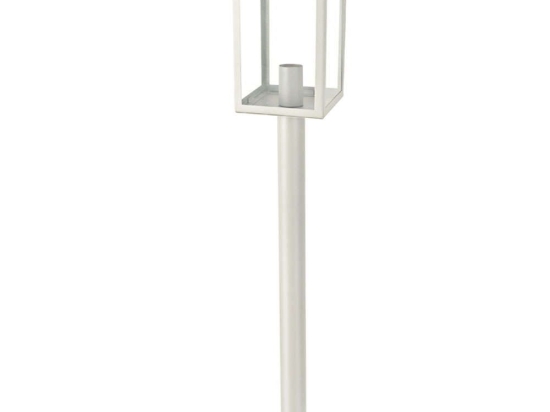 Φωτιστικό Δαπέδου Κήπου CELIA1POWH 16x100cm 1xE27 IP44 White Aca