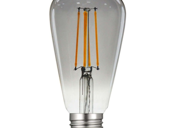 Λαμπτήρας Led EDIS8WWDIMSM Dim E27 8W 2700K 550lm Smoke Aca