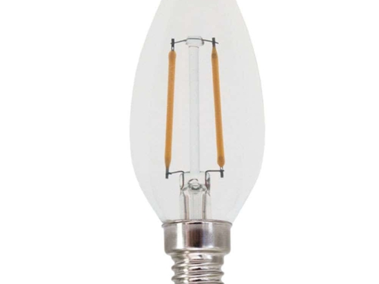Λαμπτήρας Led FLAM2CW E14 2W 6500K 265lm Clear Aca