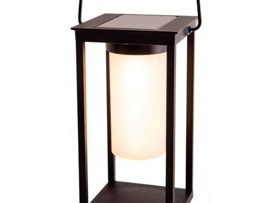 Φωτιστικό Επιτραπέζιο Ηλιακό Quad LG630GSOL 14,3x32,3cm Led 150lm 3W 3000K Grey Aca