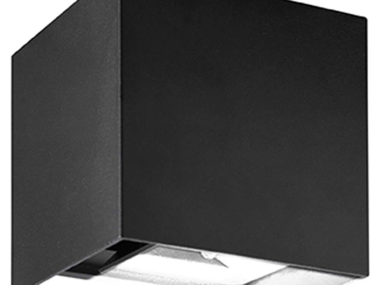 Φωτιστικό Τοίχου - Απλίκα LG0559G 10x10cm Led 435lm 6W 3000K Dark Grey Aca