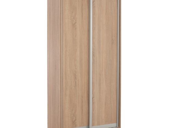 ΝΤΟΥΛΑΠΑ ΣΥΡΟΜΕΝΗ ADLER ΜΕΛΑΜΙΝΗΣ 90x45x210Yεκ. SONAMA OAK 2ΦΥΛΛΗ HM2436.01