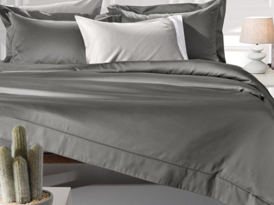Σεντόνι Silky Anthracite Guy Laroche King Size 270x280cm 100% Βαμβακοσατέν