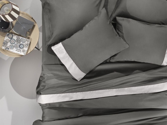 Σεντόνια Silky Σετ 4Τεμ. Anthracite-Grey Guy Laroche King Size 270x280cm 100% Βαμβακοσατέν