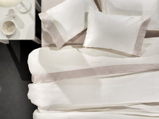 Σεντόνια Silky Σετ 4Τεμ. Ivory-Beige Guy Laroche King Size 270x280cm 100% Βαμβακοσατέν