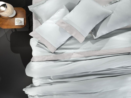 Σεντόνια Silky Σετ 4τμχ Moonlight-Silver Guy Laroche King Size 270x280cm 100% Βαμβακοσατέν