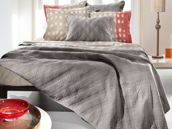Κουβερλί Cobalt Taupe Guy Laroche Υπέρδιπλο 220x240cm Microfiber