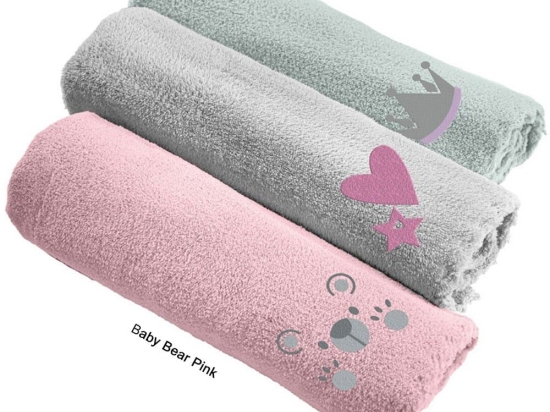 Κουβέρτα Βρεφική Baby Bear Pink Guy Laroche Κούνιας 100x140cm Microfiber