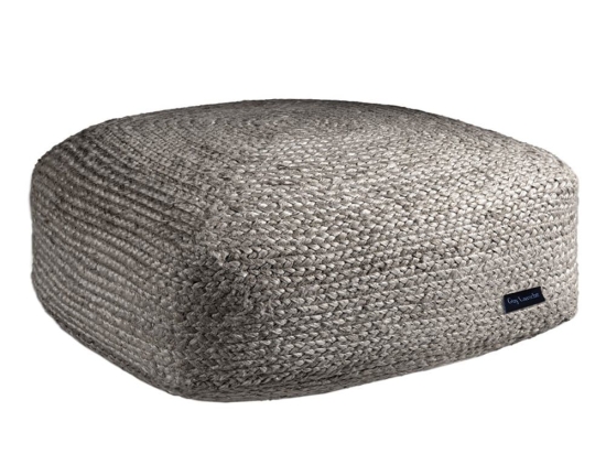 Πουφ - Σκαμπό Boho 50X50X25 Grey Guy Laroche