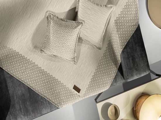 Ριχτάρι Zircon Linen Guy Laroche Διθέσιο 180x250cm Βαμβάκι-Πολυέστερ