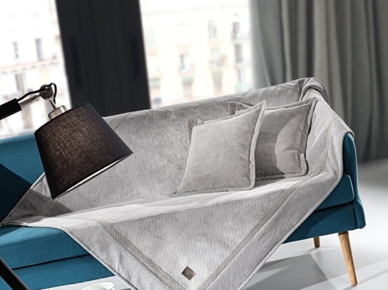 Ριχτάρι Rubicon Elephant Guy Laroche Πολυθρόνα 170x150cm Microfiber-Polyester