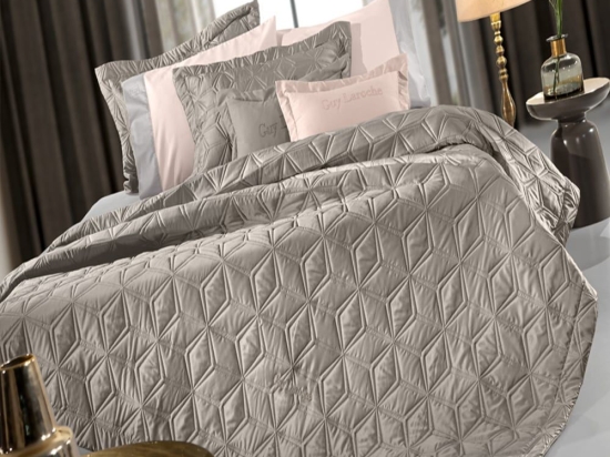 Κουβερλί Suite (Σετ 3τμχ) Taupe Guy Laroche Υπέρδιπλo 240x250cm Microsatin