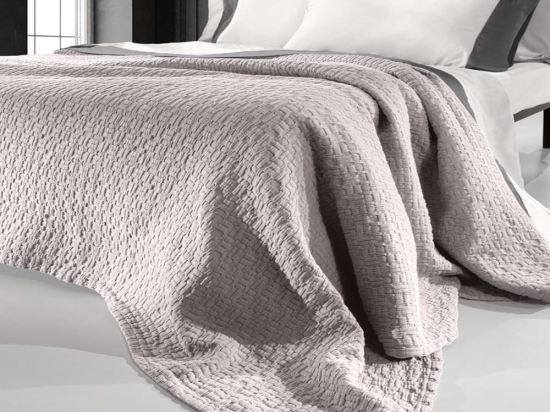 Κουβέρτα Nikki Platinum Guy Laroche Υπέρδιπλo 240x260cm 100% Βαμβάκι