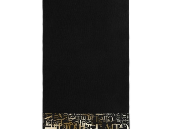 Πετσέτα Θαλάσσης - Παρεό Pestemal 12 Black Guy Laroche Θαλάσσης 90x170cm 100% Βαμβάκι