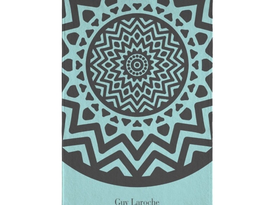 Πετσέτα Θαλάσσης Velour Printed 2101 Ocean Guy Laroche Θαλάσσης 100x175cm Βαμβάκι-Πολυέστερ
