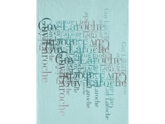 Πετσέτα Θαλάσσης Velour Printed 2103 Ocean Guy Laroche Θαλάσσης 100x175cm Βαμβάκι-Πολυέστερ