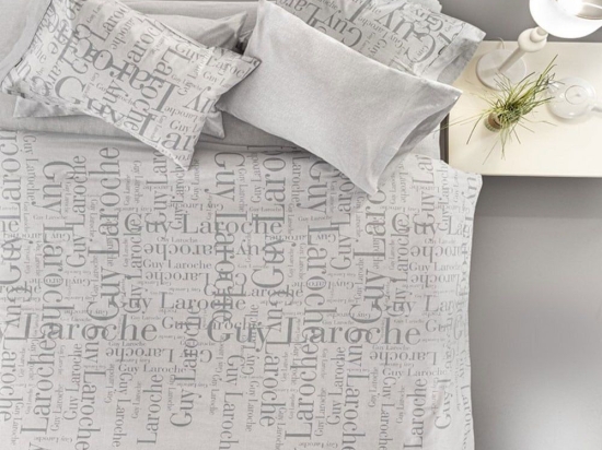 Σεντόνια Paris Με Λάστιχο (Σετ 3τμχ) Silver Guy Laroche Μονό 100x232cm 100% Βαμβακερό Περκάλι