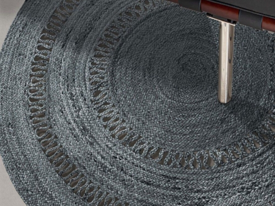 Χαλί Dome Anthracite Guy Laroche 150X150cm Round