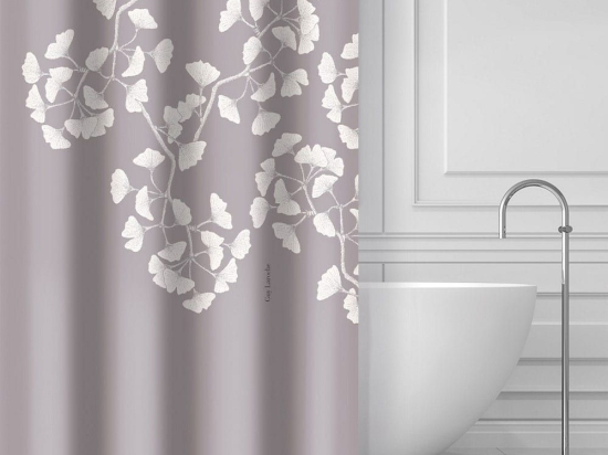 Κουρτίνα Μπάνιου Lavinia Violet Guy Laroche 240Πx180Υ 240x185cm Πολυέστερ
