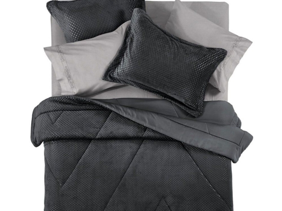 Πάπλωμα Pronto Anthracite Guy Laroche Υπέρδιπλο 220x240cm Πολυέστερ