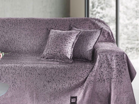 Ριχτάρι Matis Purple Guy Laroche Διθέσιο 180x250cm Ακρυλικό,Βαμβάκι, Polyester