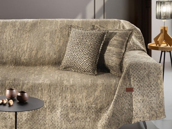 Ριχτάρι Nobel Natural Guy Laroche Διθέσιο 180x250cm Ακρυλικό,Βαμβάκι, Polyester