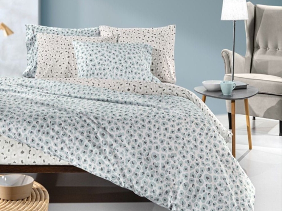 Σεντόνια Frida (Σετ 4τμχ) Azul Guy Laroche King Size 270x265cm 100% Βαμβακερό Περκάλι