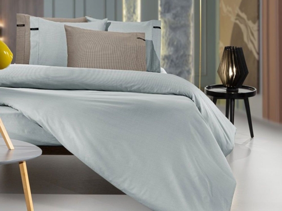 Σεντόνι Minimal Azul Guy Laroche Υπέρδιπλo 240x270cm 100% Βαμβακοσατέν