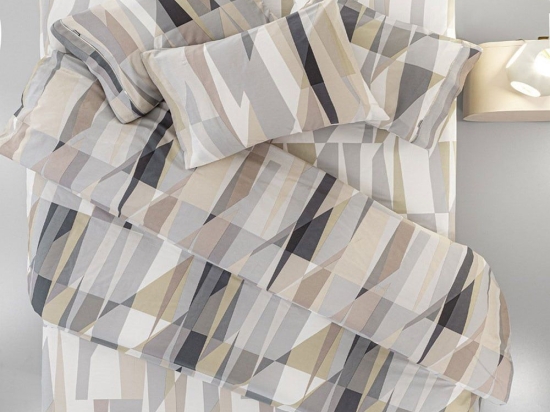 Σεντόνια Nolan (Σετ 4τμχ) Stone Guy Laroche Υπέρδιπλo 240x265cm 100% Βαμβακερό Περκάλι