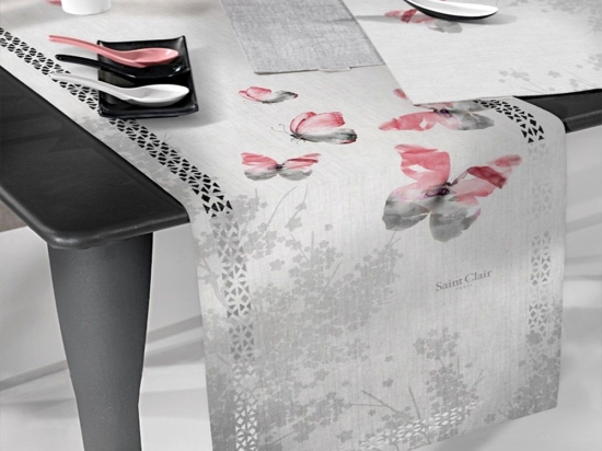 Runner 2044 Laser Cut Silver Saint Clair 40x160 Πολυέστερ